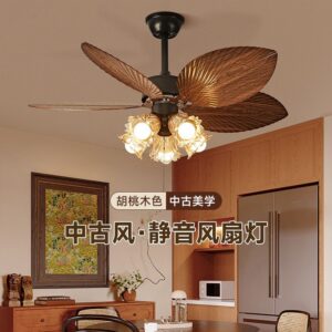 Leaf Design 4 Blades Fan
